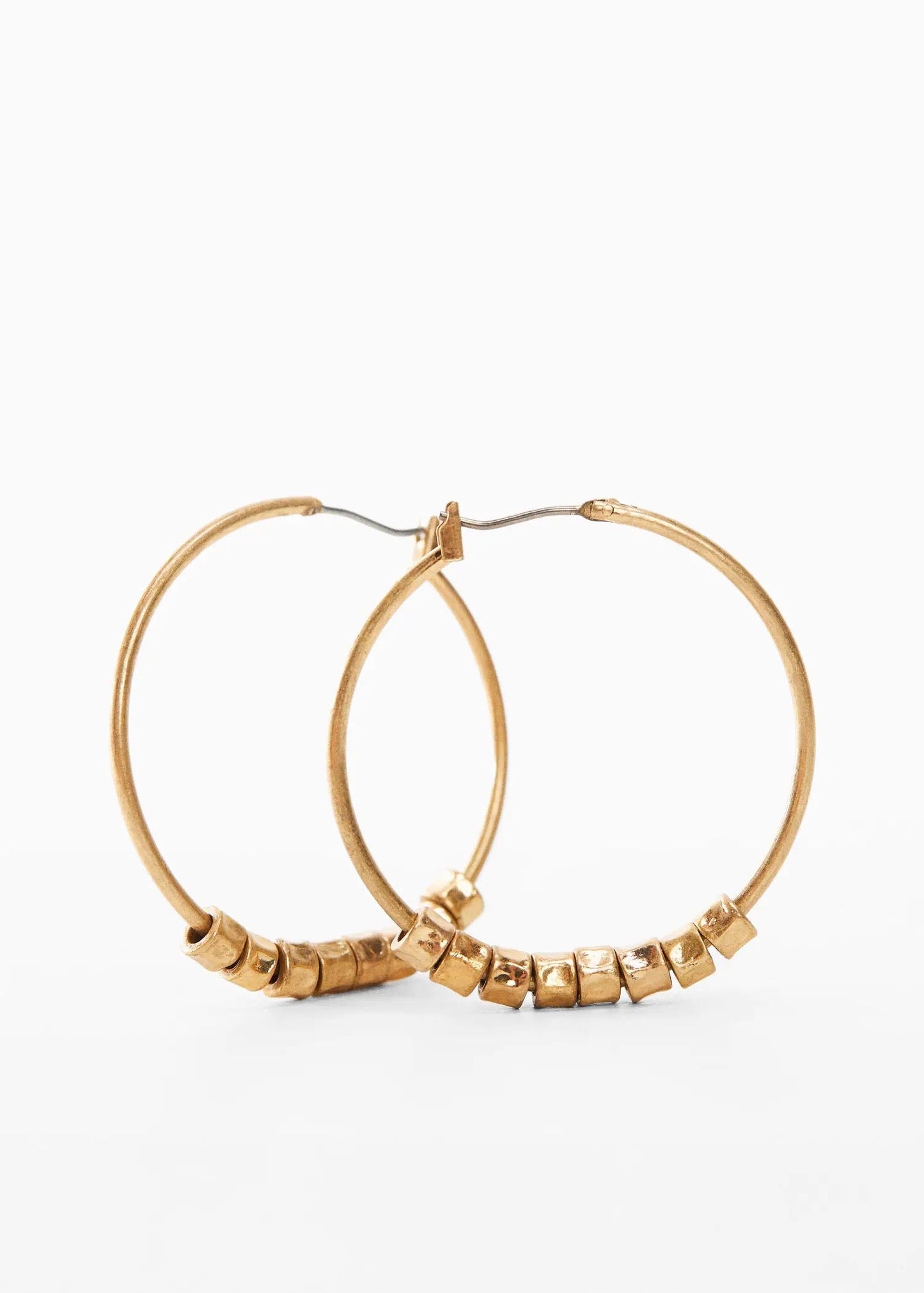 Bead loop earrings