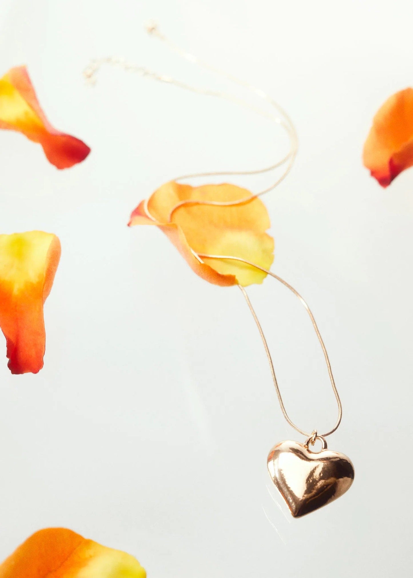 Heart pendant necklace