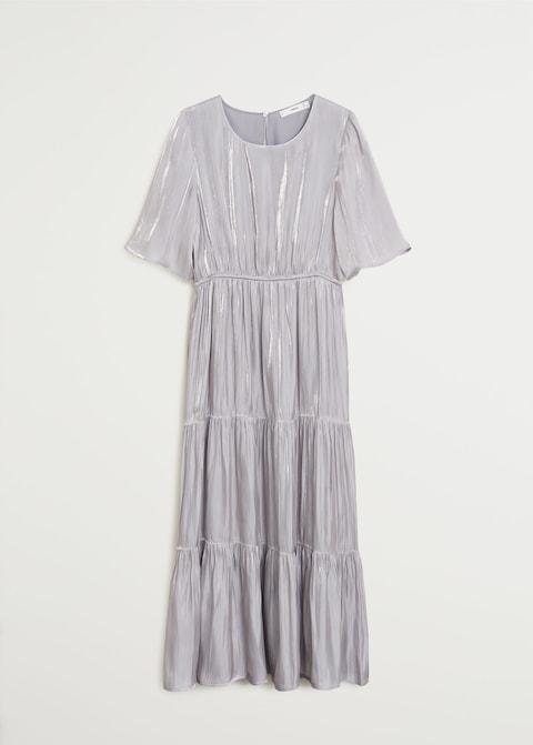 Satin midi dress