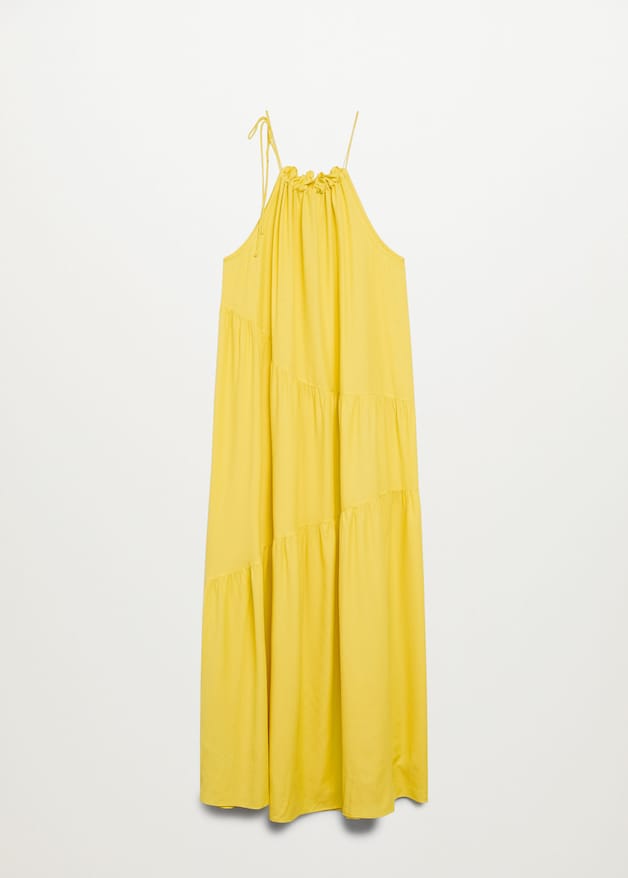 Flowy ruffled dress
