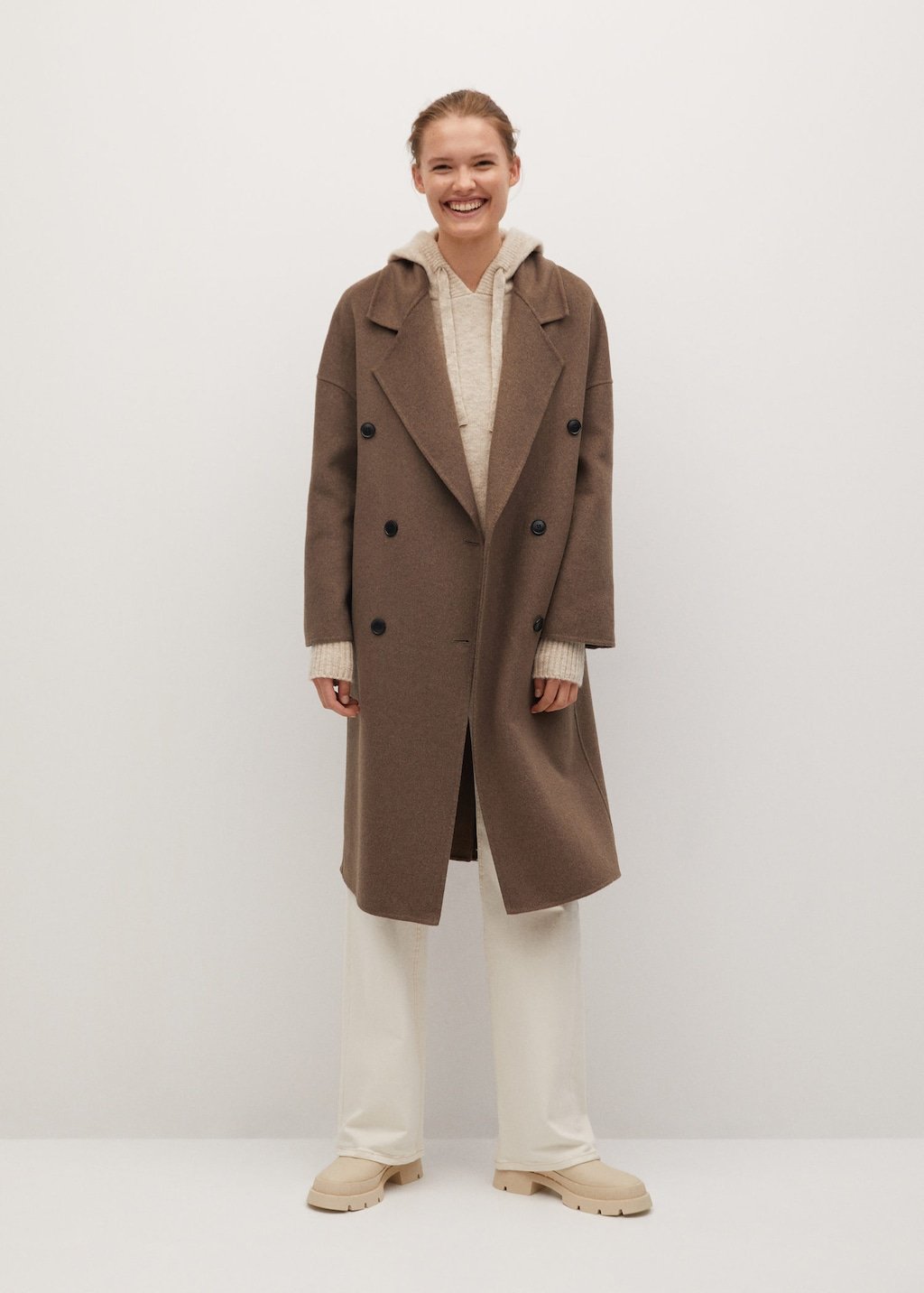 Handmade wool coat