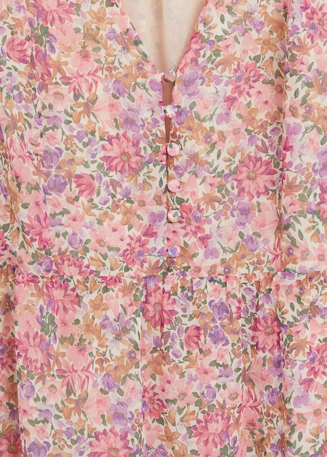 Floral print dress