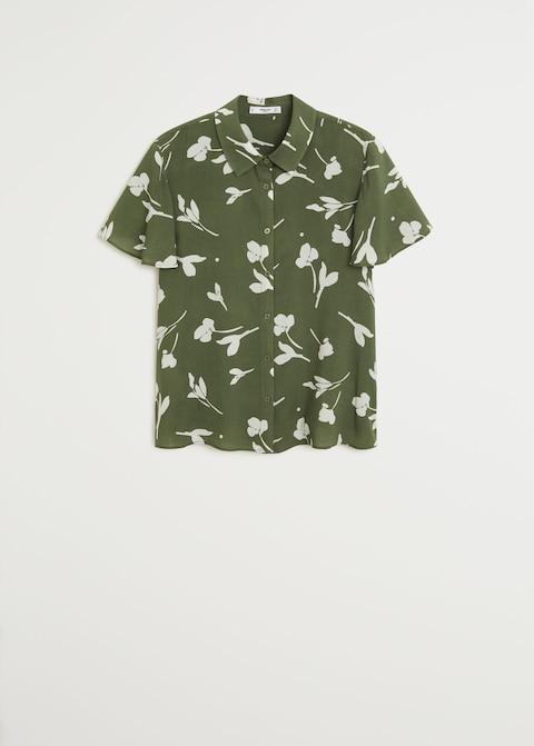 Floral print blouse