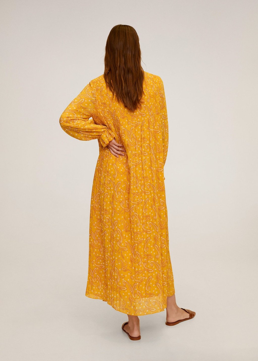 Paisley print dress