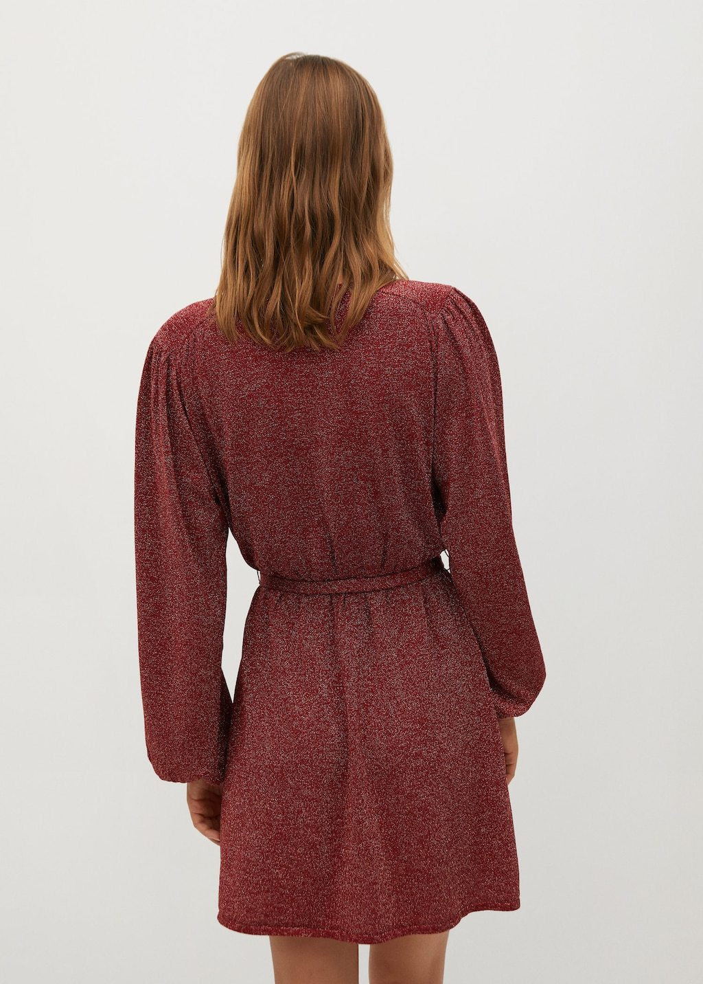 Shiny texture dress