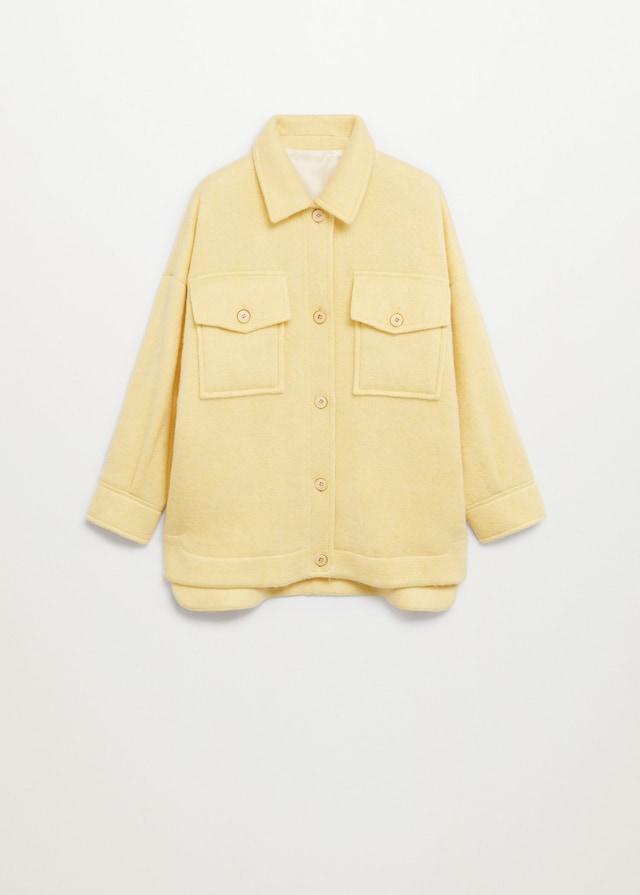 Knitted oversize jacket