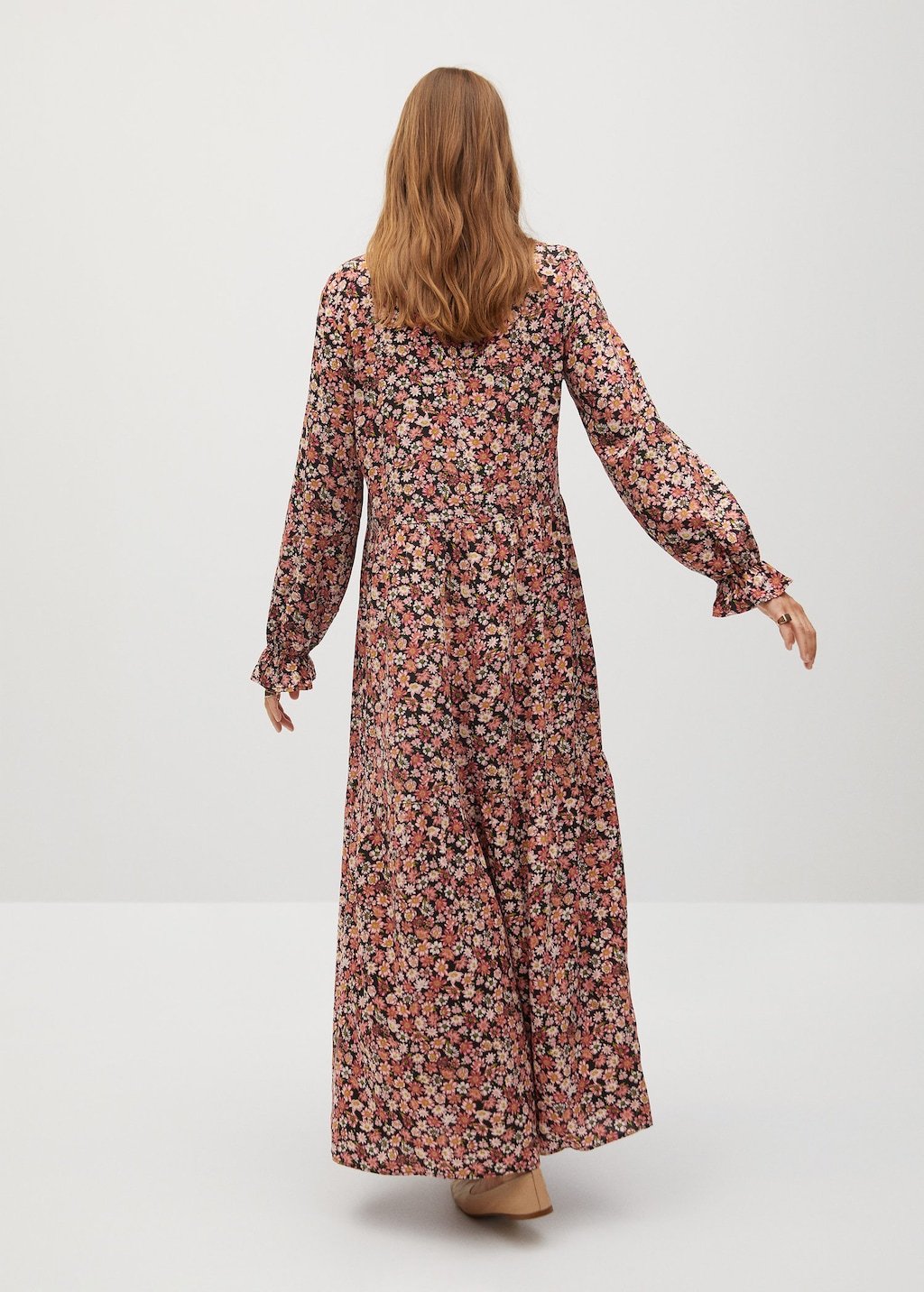 Printed long dress