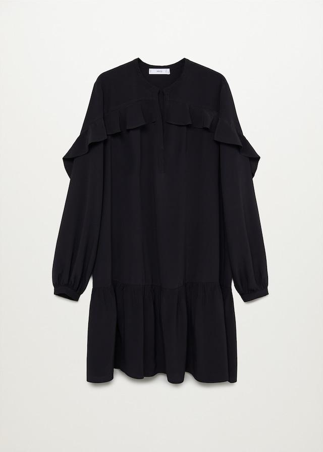 Ruffles flowy dress