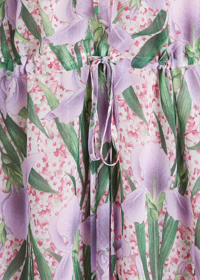 Ribbons long dress