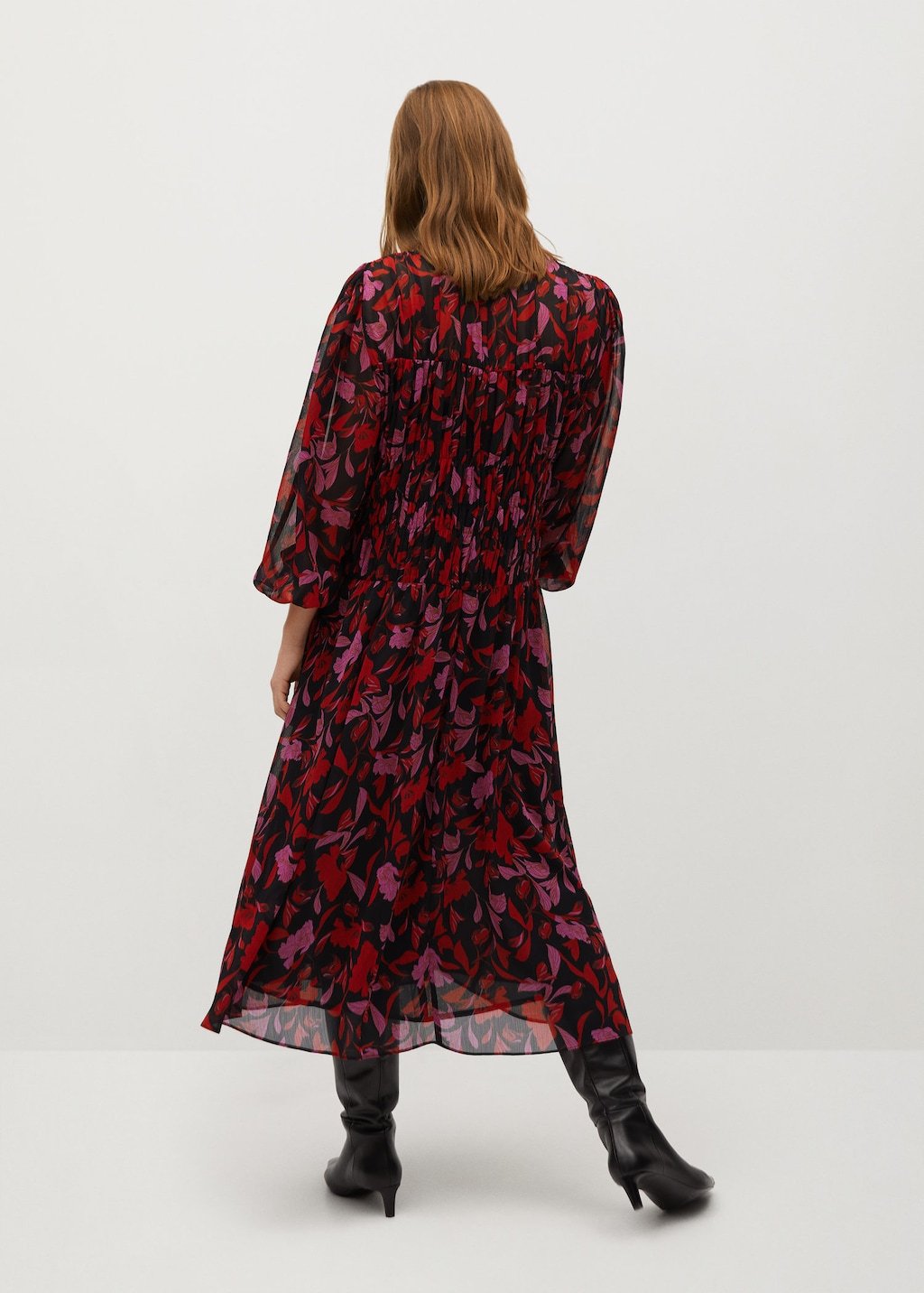 Floral print dress