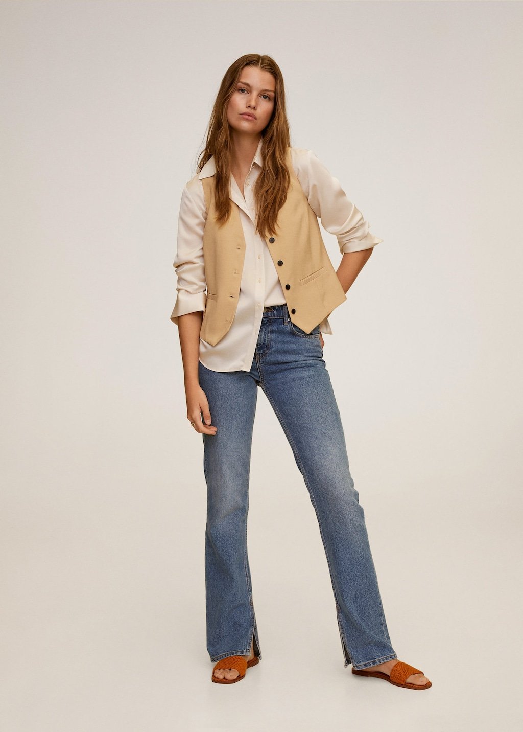 Satin shirt