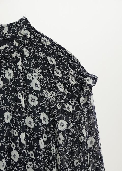 Flower print dress