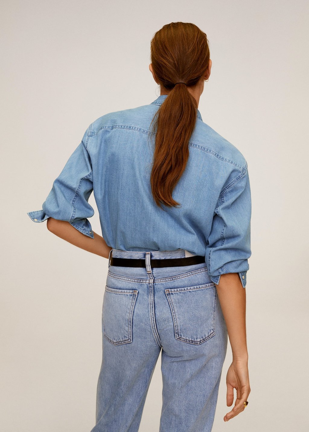 Denim shirt