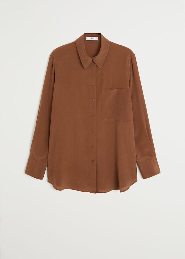 100% silk shirt