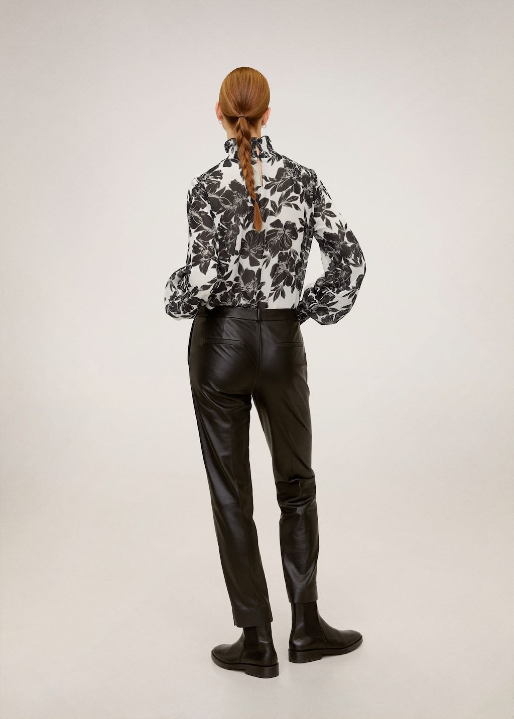 Floral print blouse