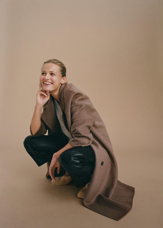 Handmade wool coat