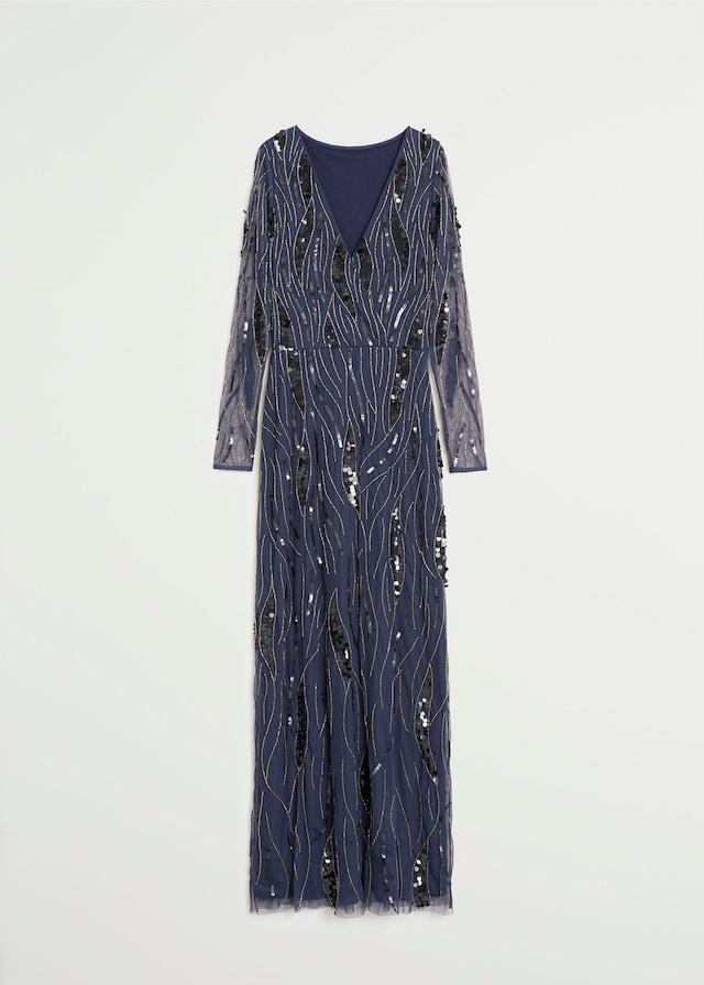 Sequined gown