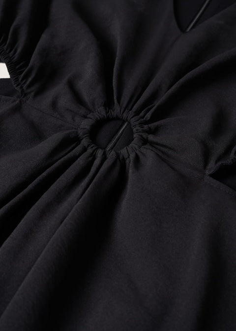 Modal slit dress