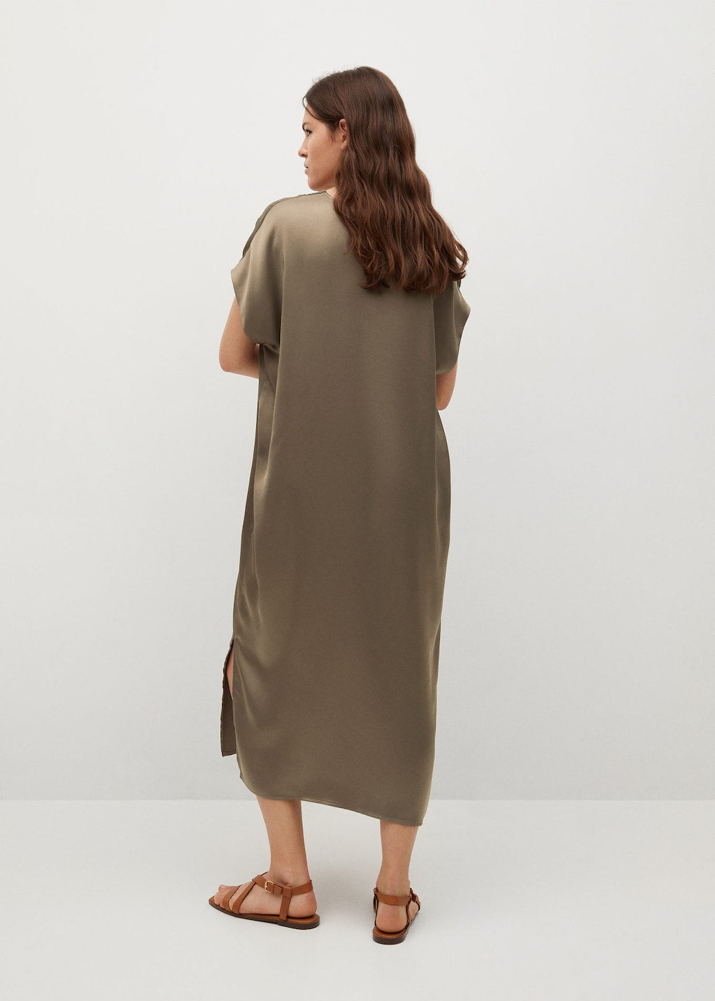 Flowy dress with openings