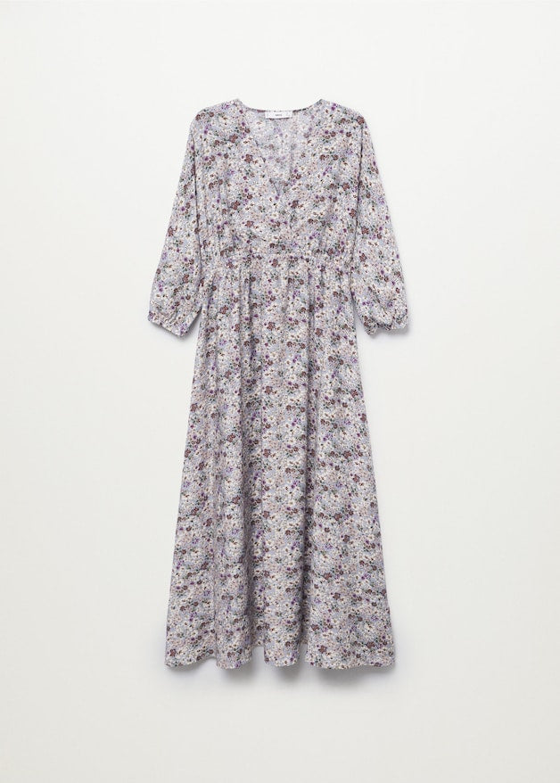 Floral print dress