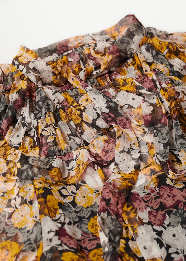 Floral print dress