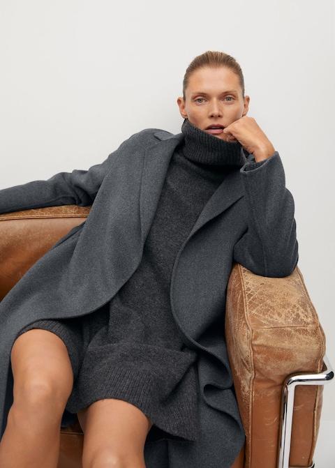 Handmade wool coat