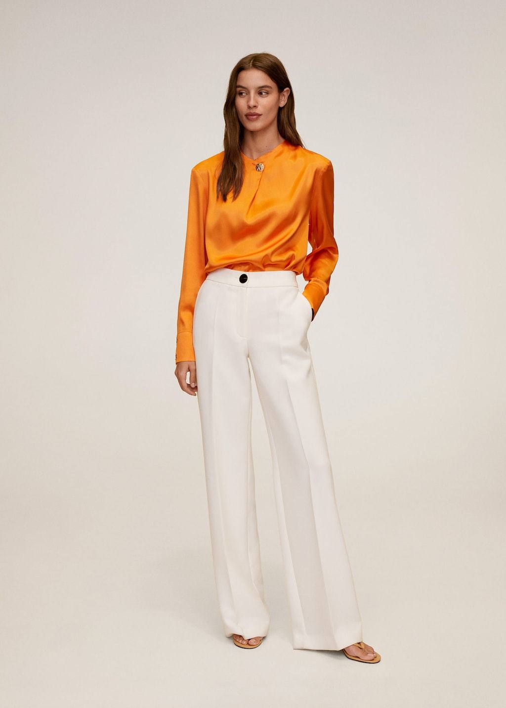Satin blouse
