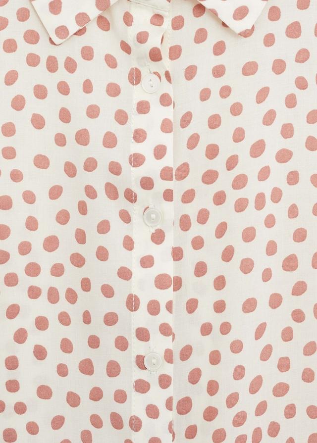 Floral print blouse
