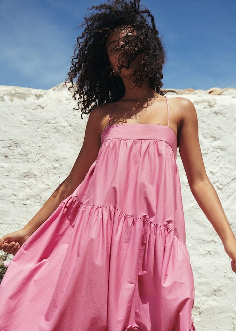 Maxi ruffles dress