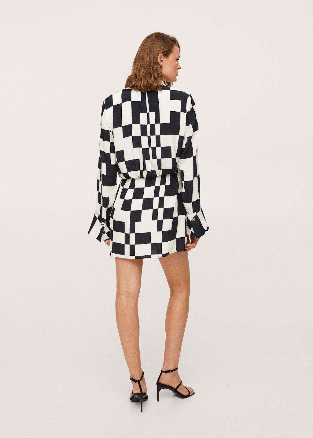 Button shirt dress
