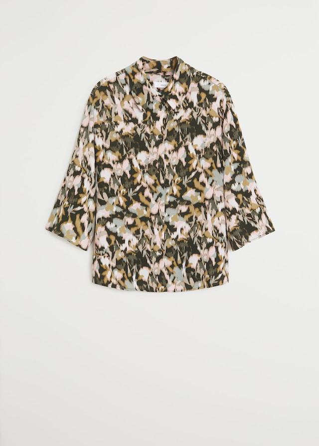 Print blouse