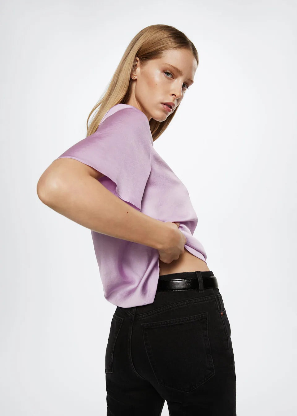 Short sleeved blouse