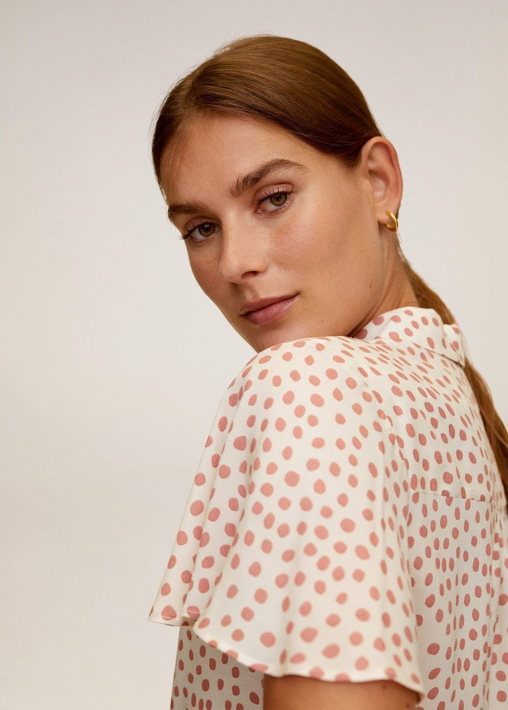 Floral print blouse