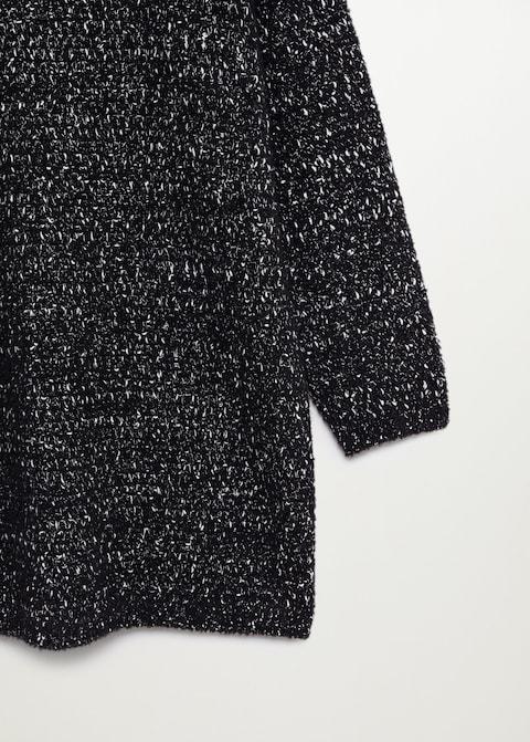 Flecked jersey dress