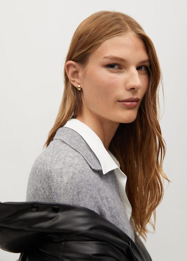 Jersey shirt dress