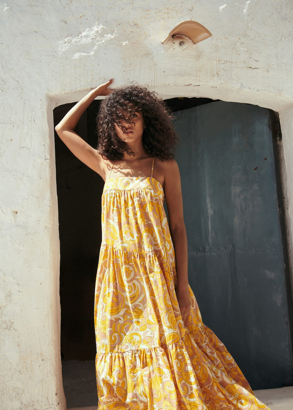 Maxi ruffles dress