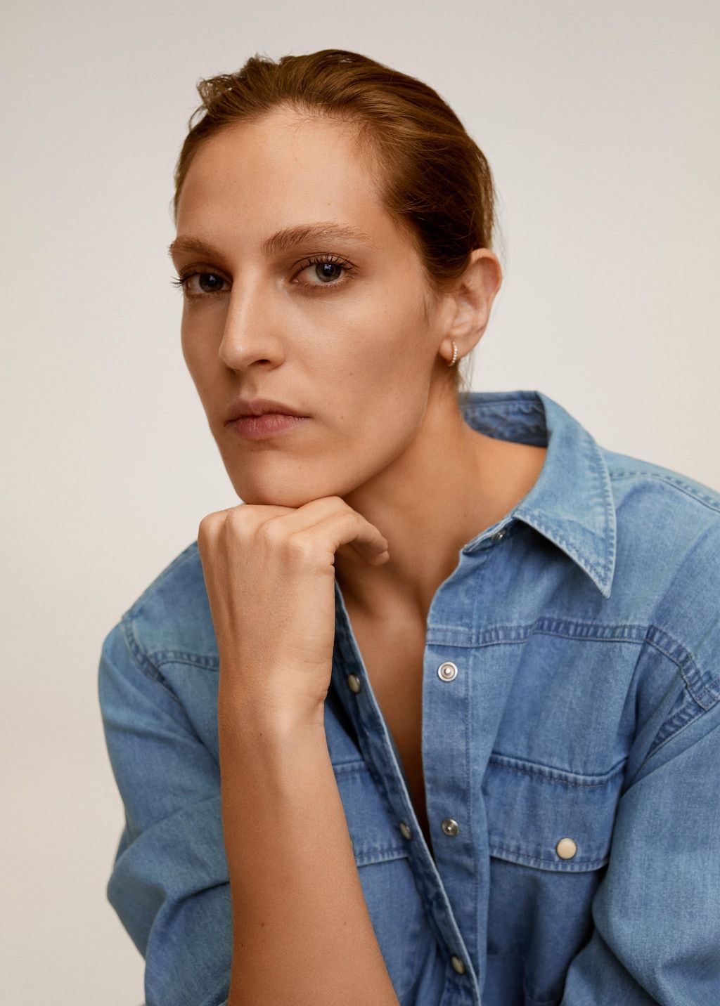 Denim shirt