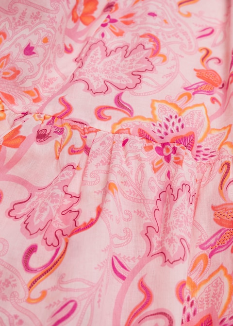 Printed maxi dress