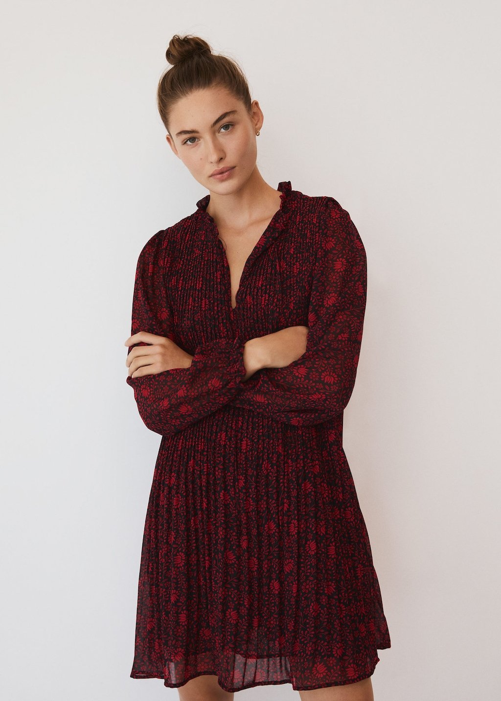Recycled polyester dress
