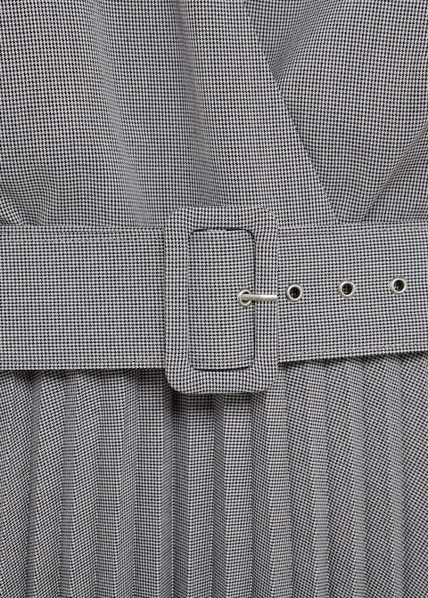 Pleated skirt dress