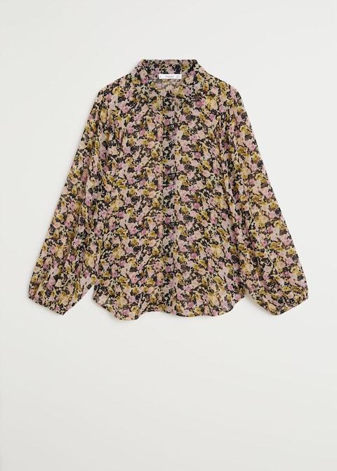 Puff sleeves blouse