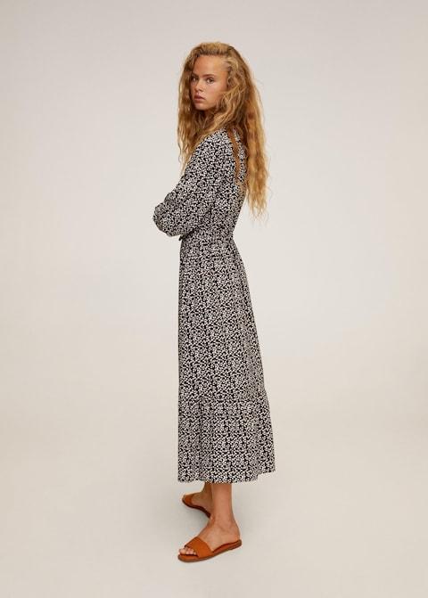 Floral print dress