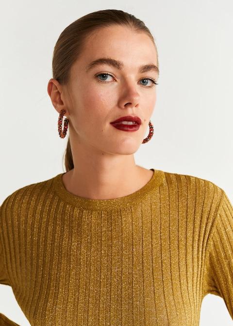 Metallic gown