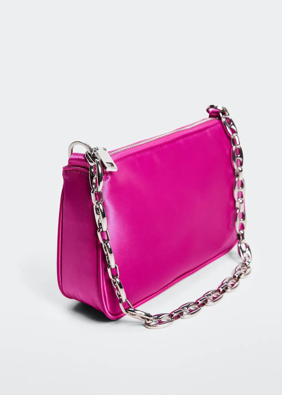 Satin chain bag