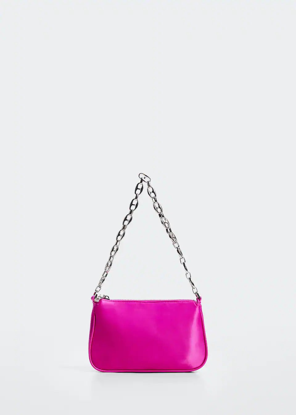 Satin chain bag