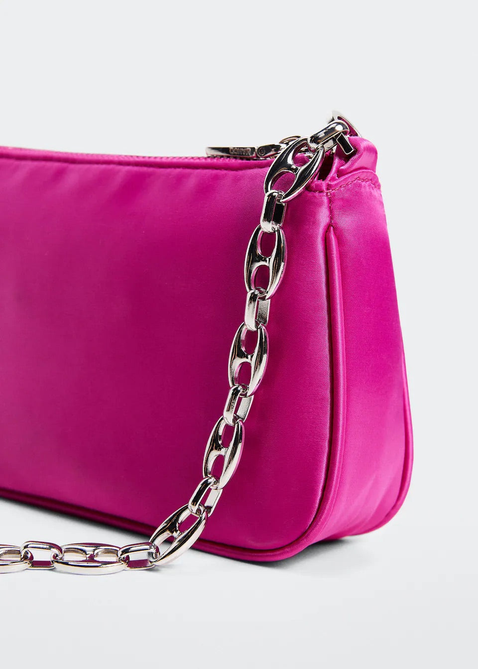 Satin chain bag