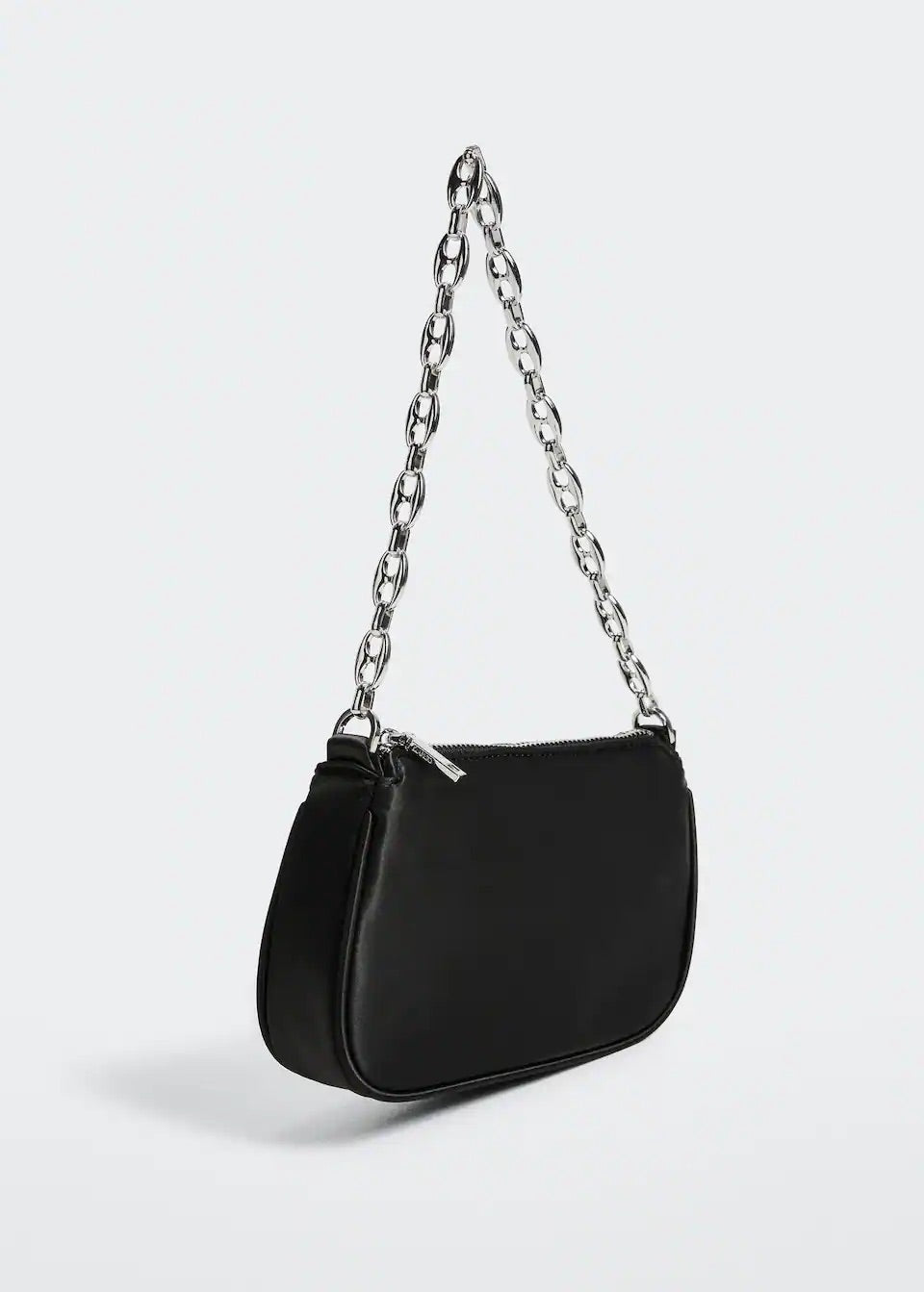 Satin chain bag