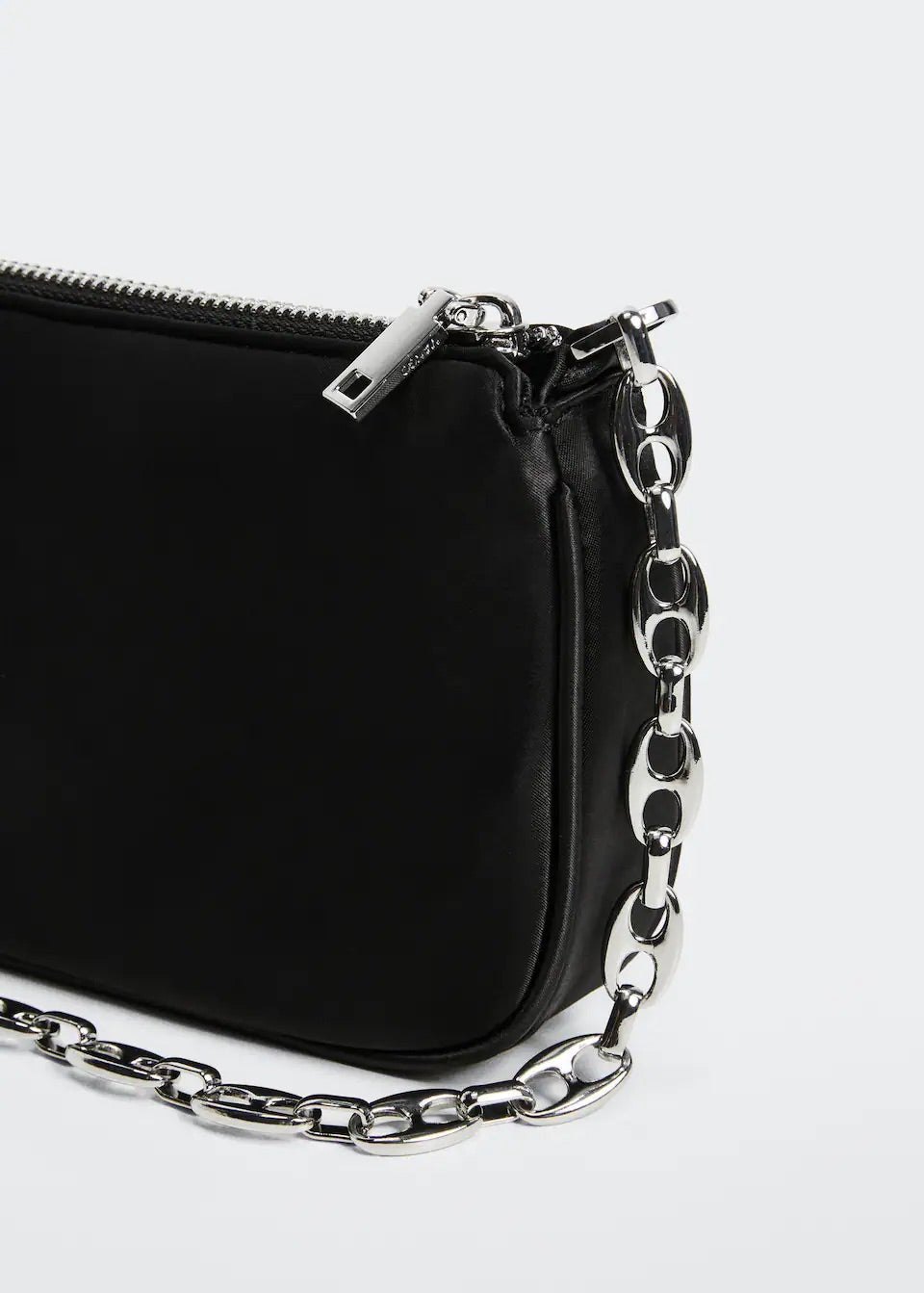 Satin chain bag