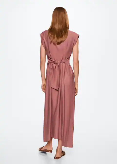 Midi shirt dress