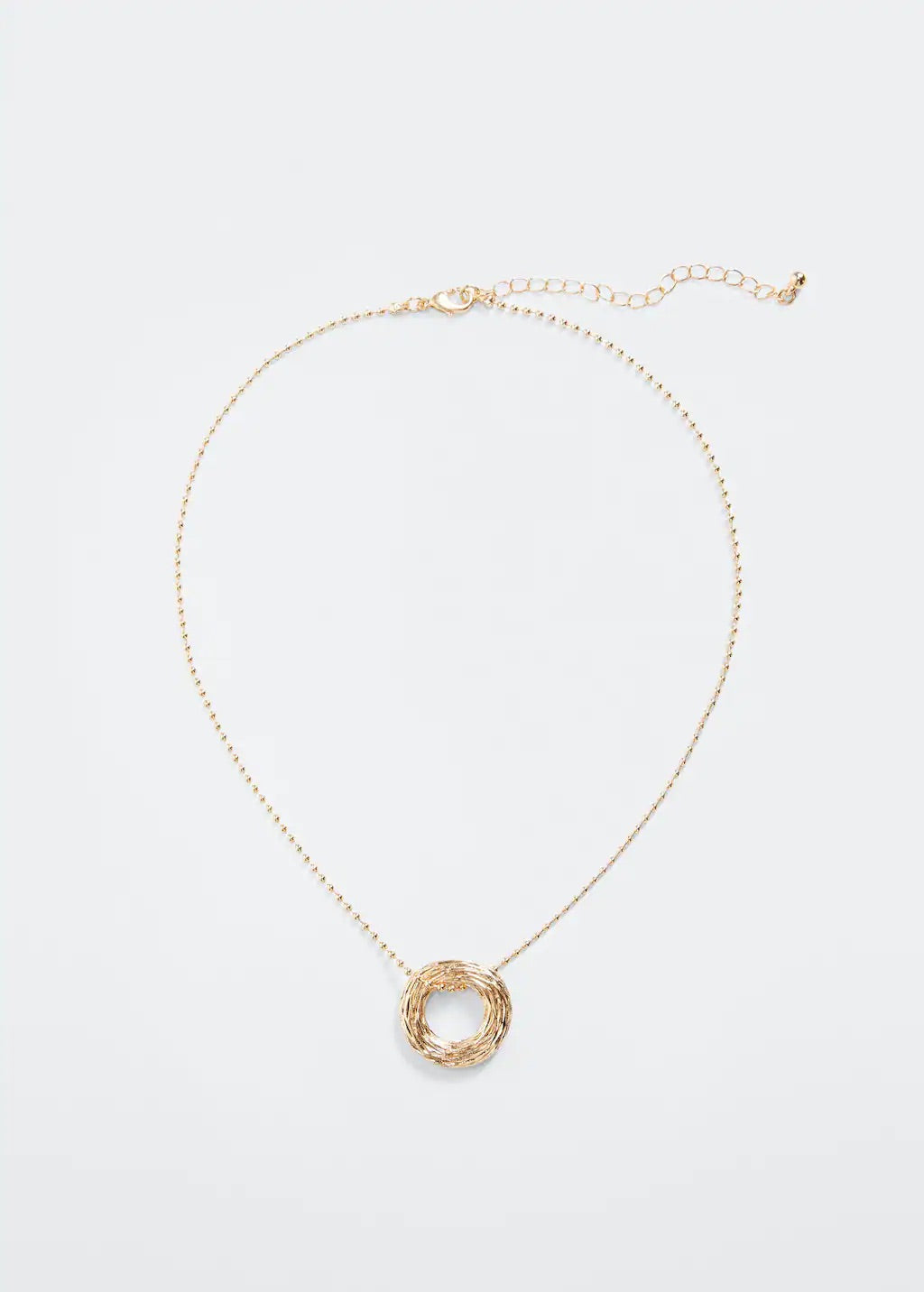 Geometric pendant necklace